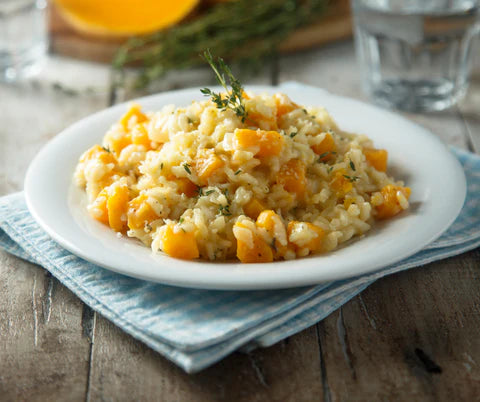 Risotto con la zucca